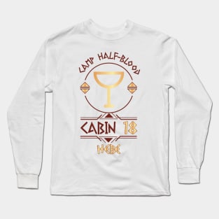 Cabin #18 in Camp Half Blood, Child of Hebe – Percy Jackson inspired design Long Sleeve T-Shirt